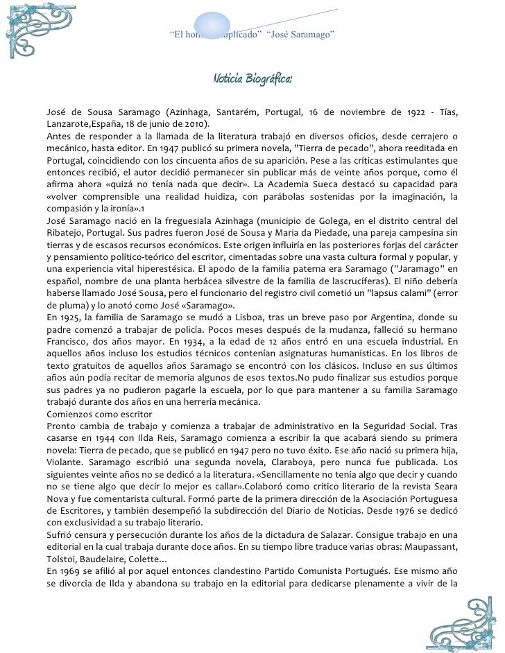 O Homem Duplicado Saramago Pdf